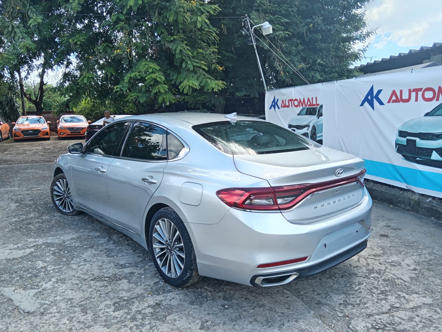carros - HYUNDAI GRANDEUR 2018 GRIS 2