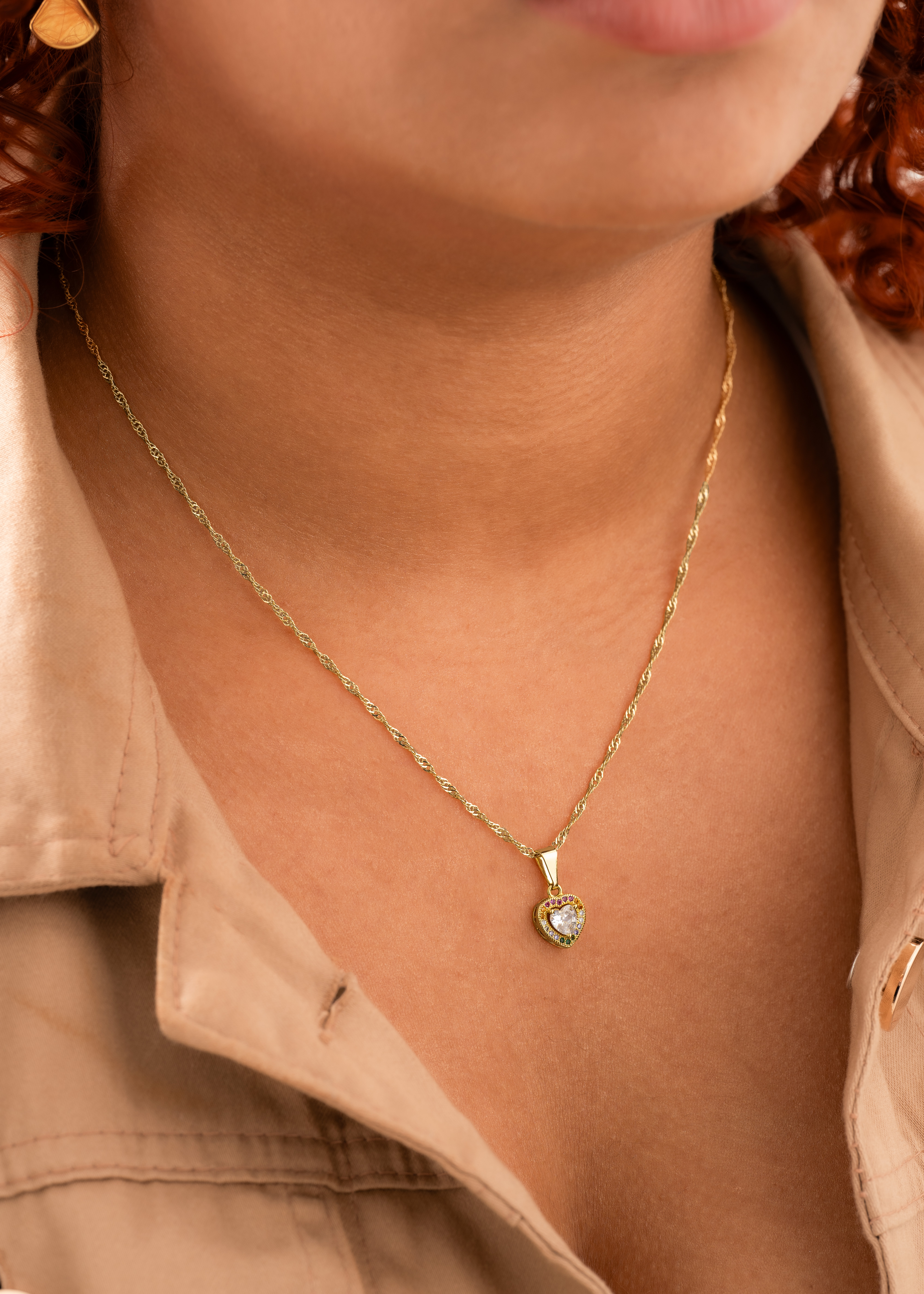joyas, relojes y accesorios - cadena singapur de 45cm 0