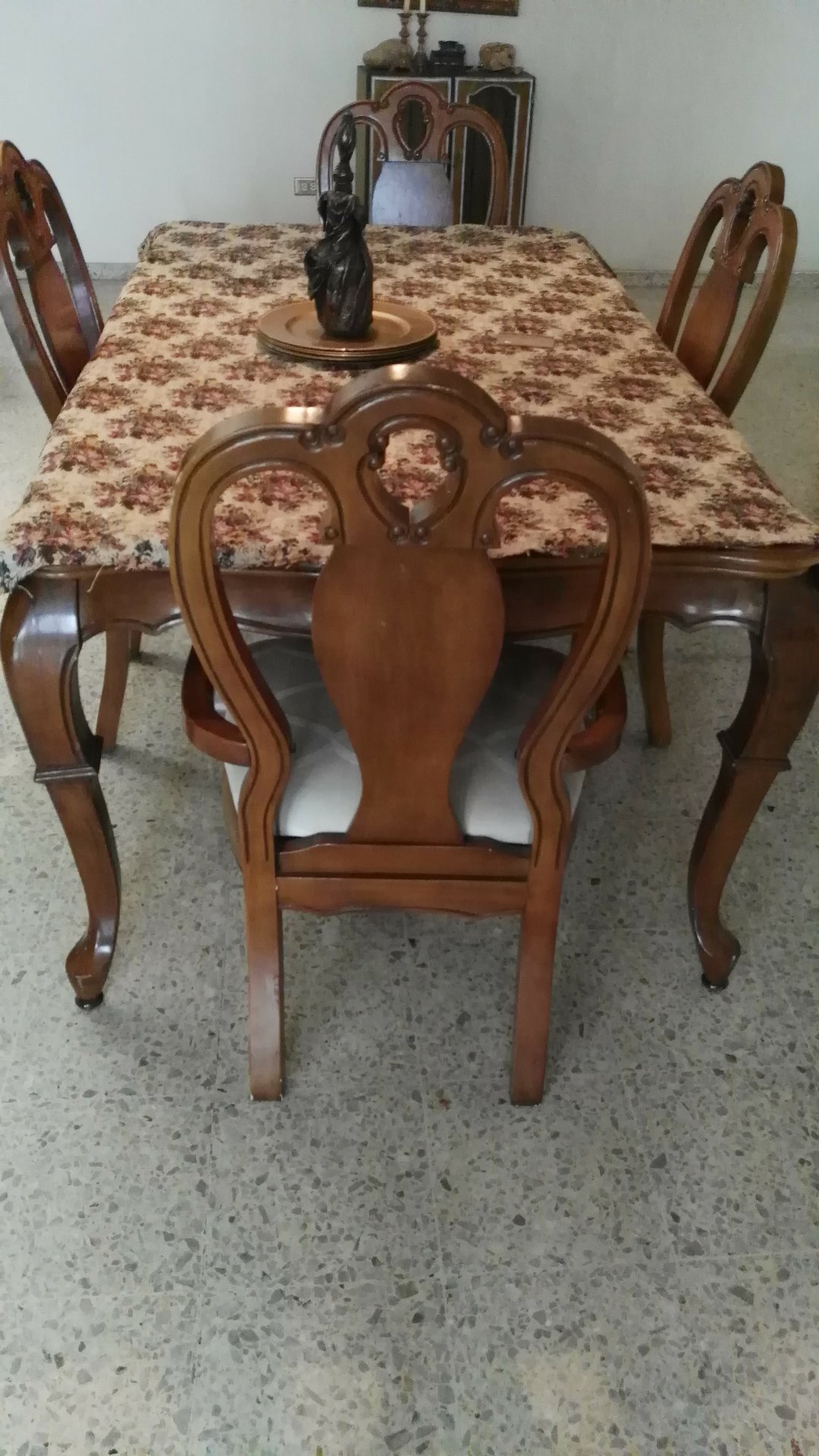 muebles y colchones - Comedor importado madera                 