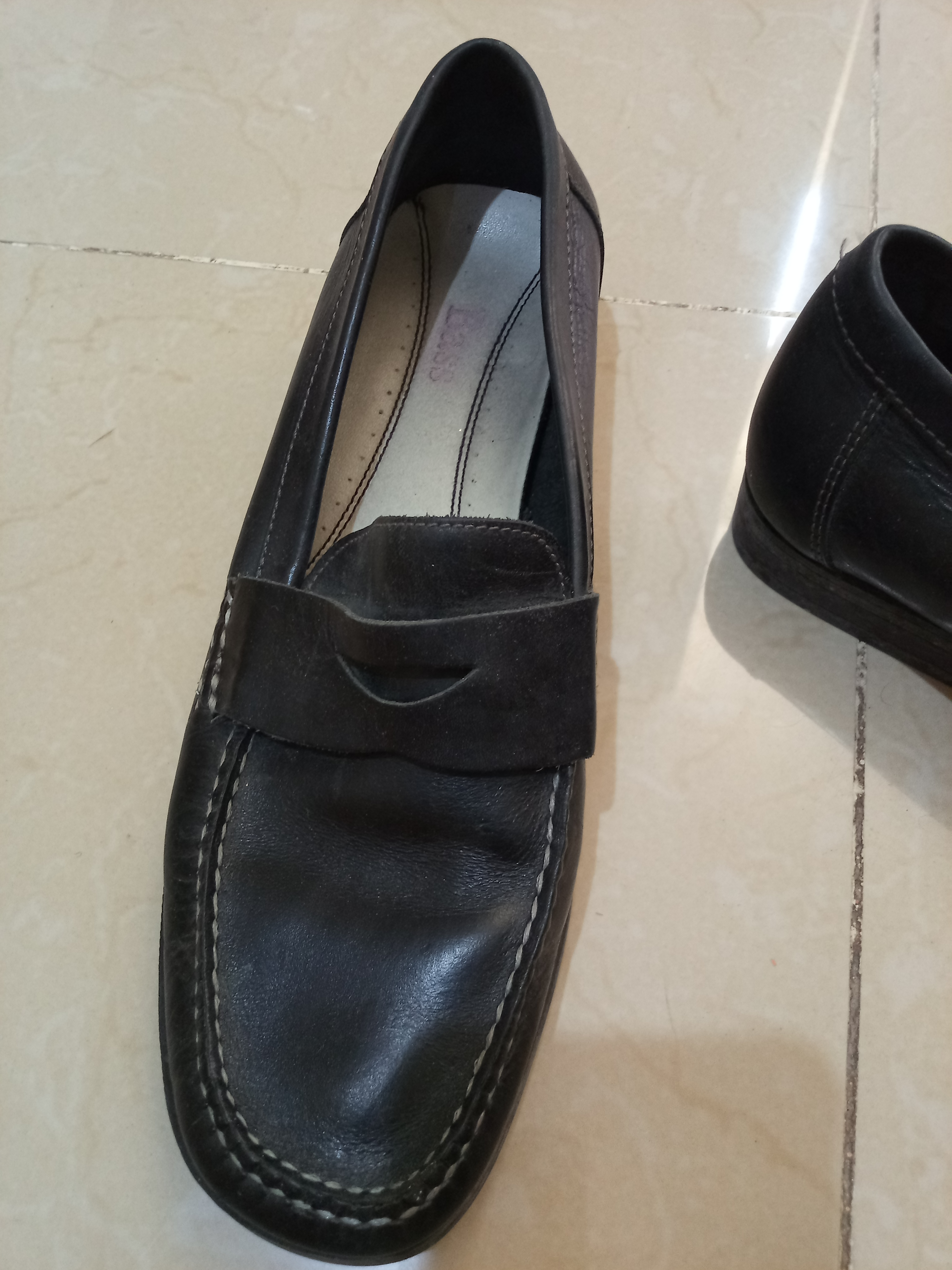 zapatos para hombre - Zapatos Mocasines de hombre, marca Bass, de piel, size 10M. 3