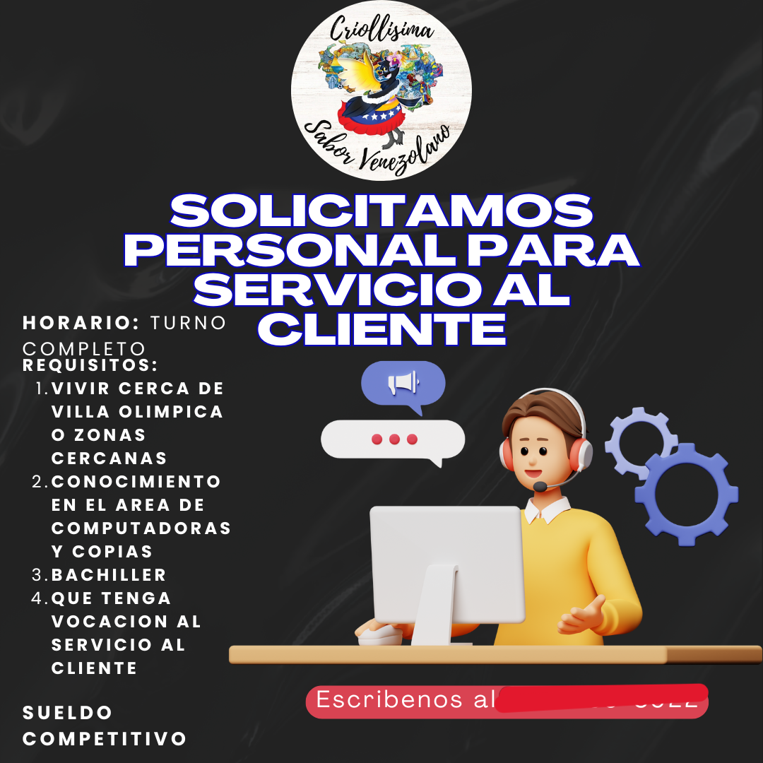 empleos disponibles - personal para servicio al cliente 0