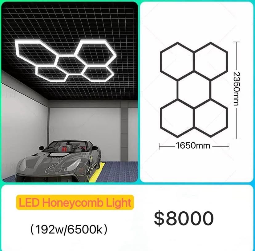 equipos profesionales - LUZ LED HONEYCOMB L 0