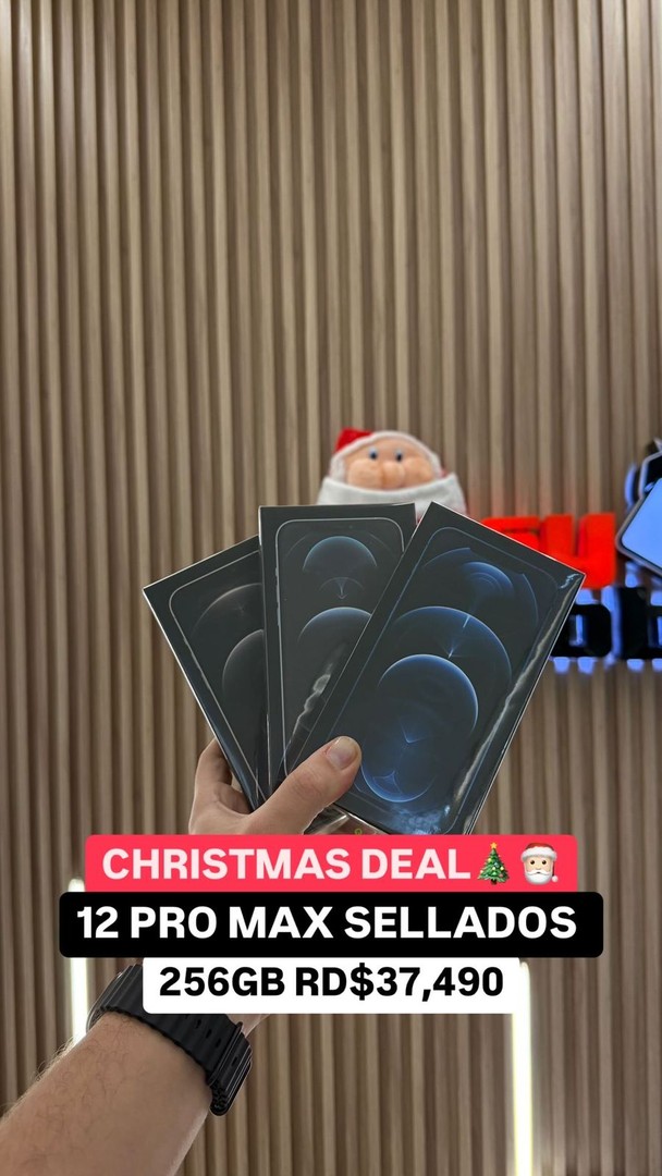 celulares y tabletas - iPHONE 12 PRO MAX 256GB SELLADO  1