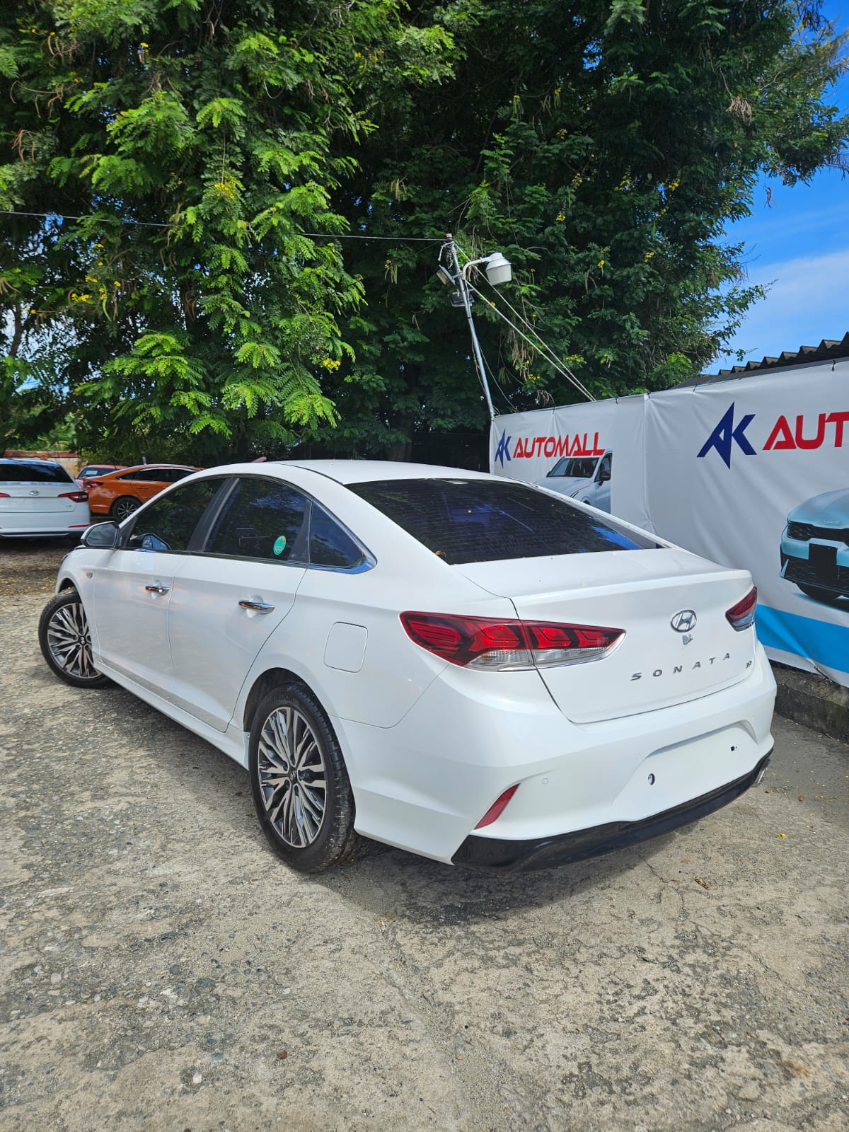 carros - HYUNDAI SONATA NEW RISE 2018 BLANCO 2
