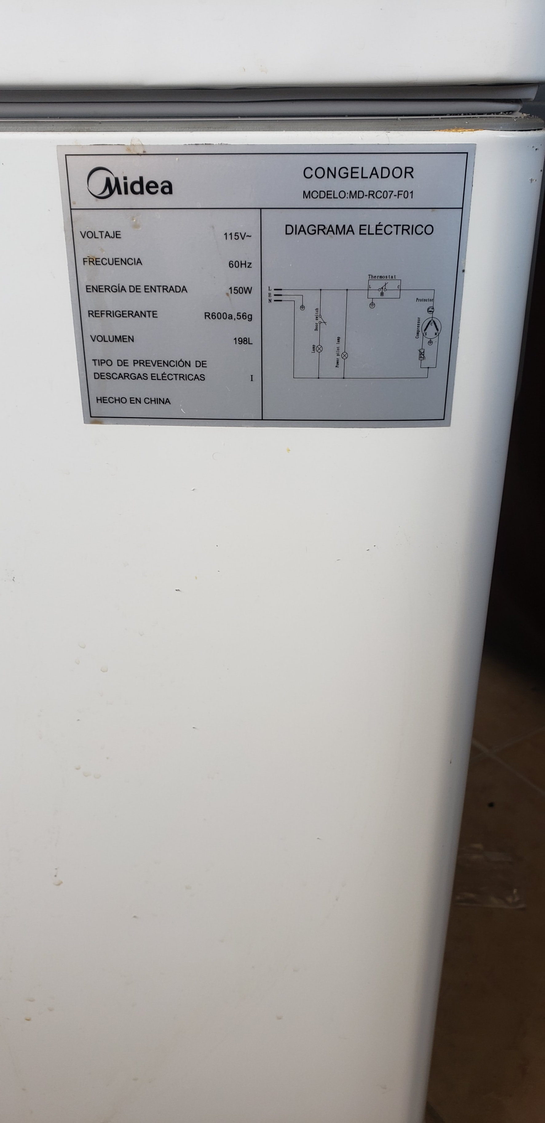 electrodomesticos - Frezzer con tres niveles ( Cooling, freezzing y Super)  3