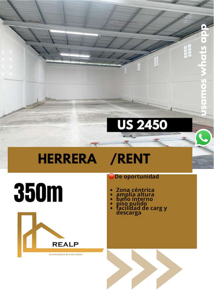 oficinas y locales comerciales - Nave industrial en herrera  0