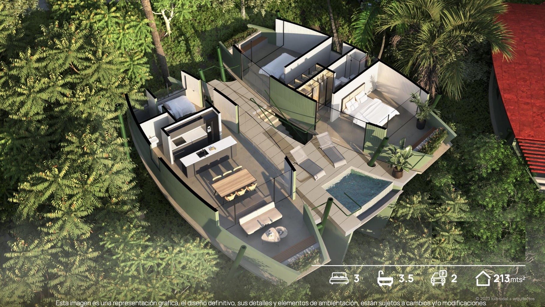 casas - Un espectacular oasis a solo 15 minutos de las playas  8