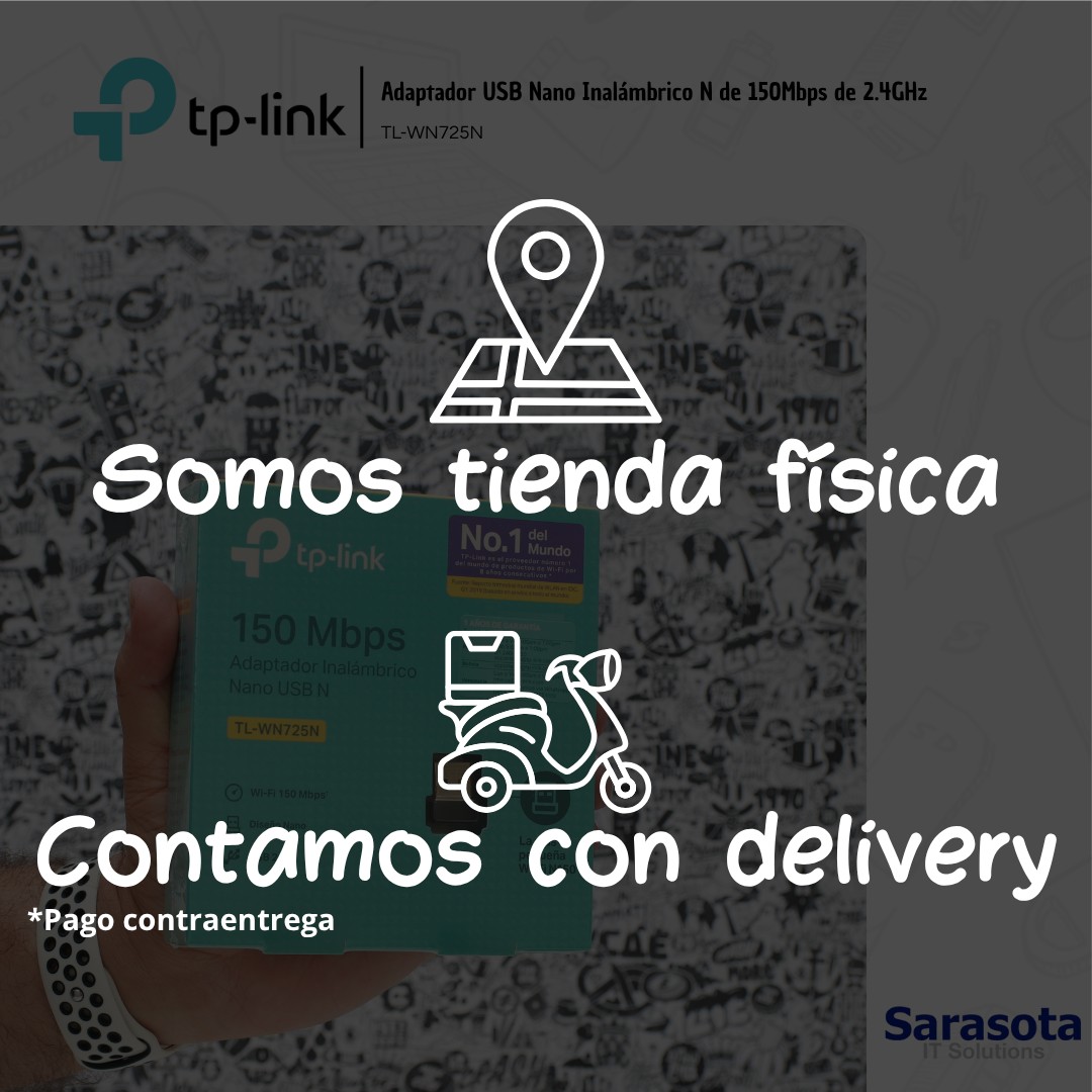 accesorios para electronica - Tp-Link antena USB WiFi TL-WN725N 2