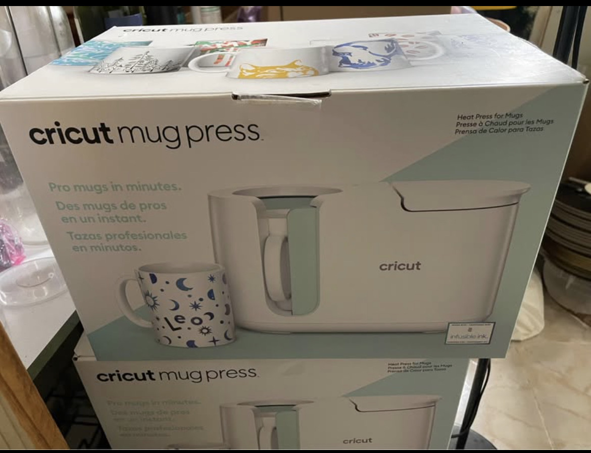 otros electronicos - máquina cricut mug press  1