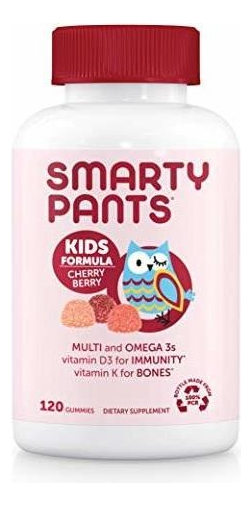Salud y Equipamiento Médico - Vitaminas En Gomitas - Smartypants - Para Niños, X120 Und