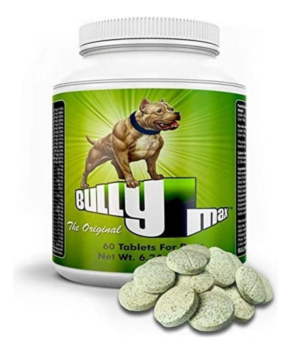 Salud y Equipamiento Médico - Bully Max Para Perro Suplemento Muscular  60 Tabletas 2