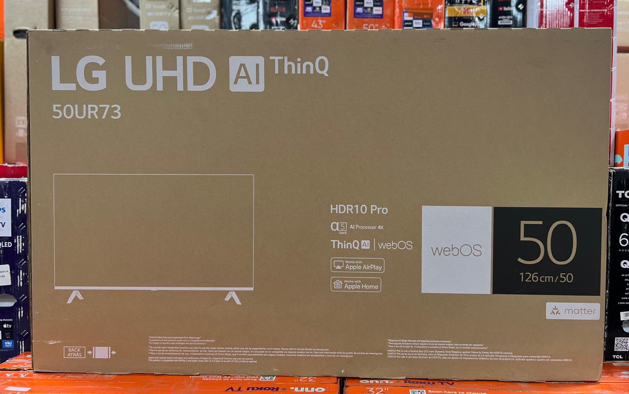 tv - SMART TV LG DE 50 4K CON CONTROL MAGICO 2025 NUEVA