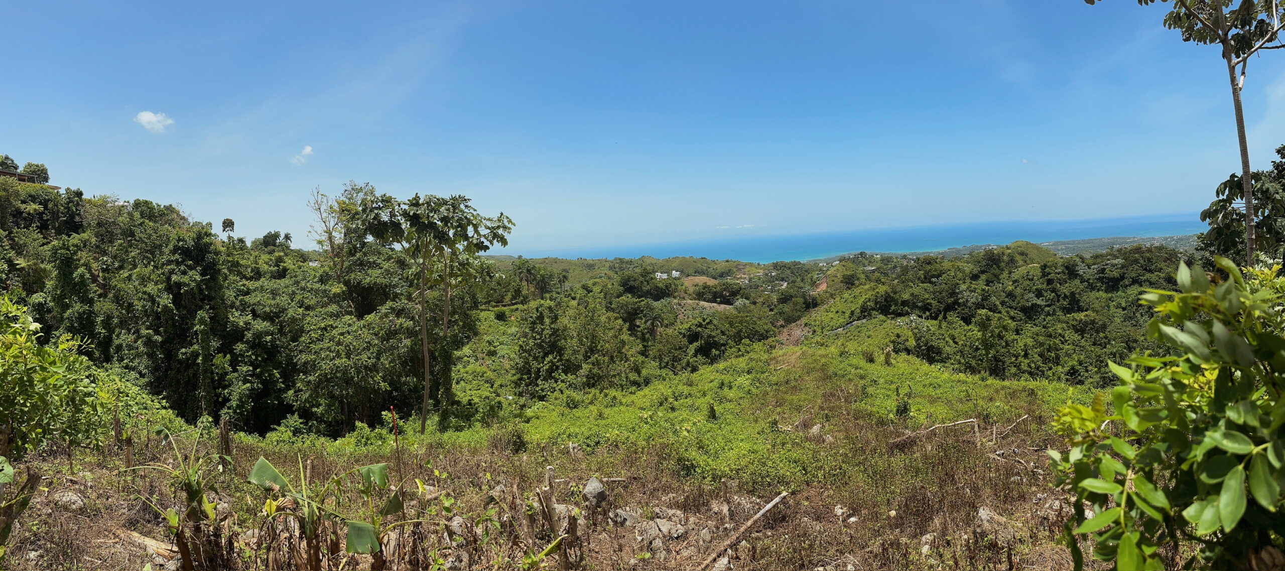 solares y terrenos - Terreno en las montañas con vista al mar, Samana