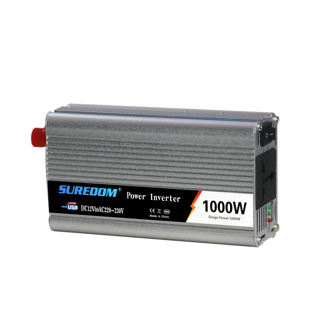 equipos profesionales - Inversor inversol de corriente portátil cargador de carro power inverter 1000w 7