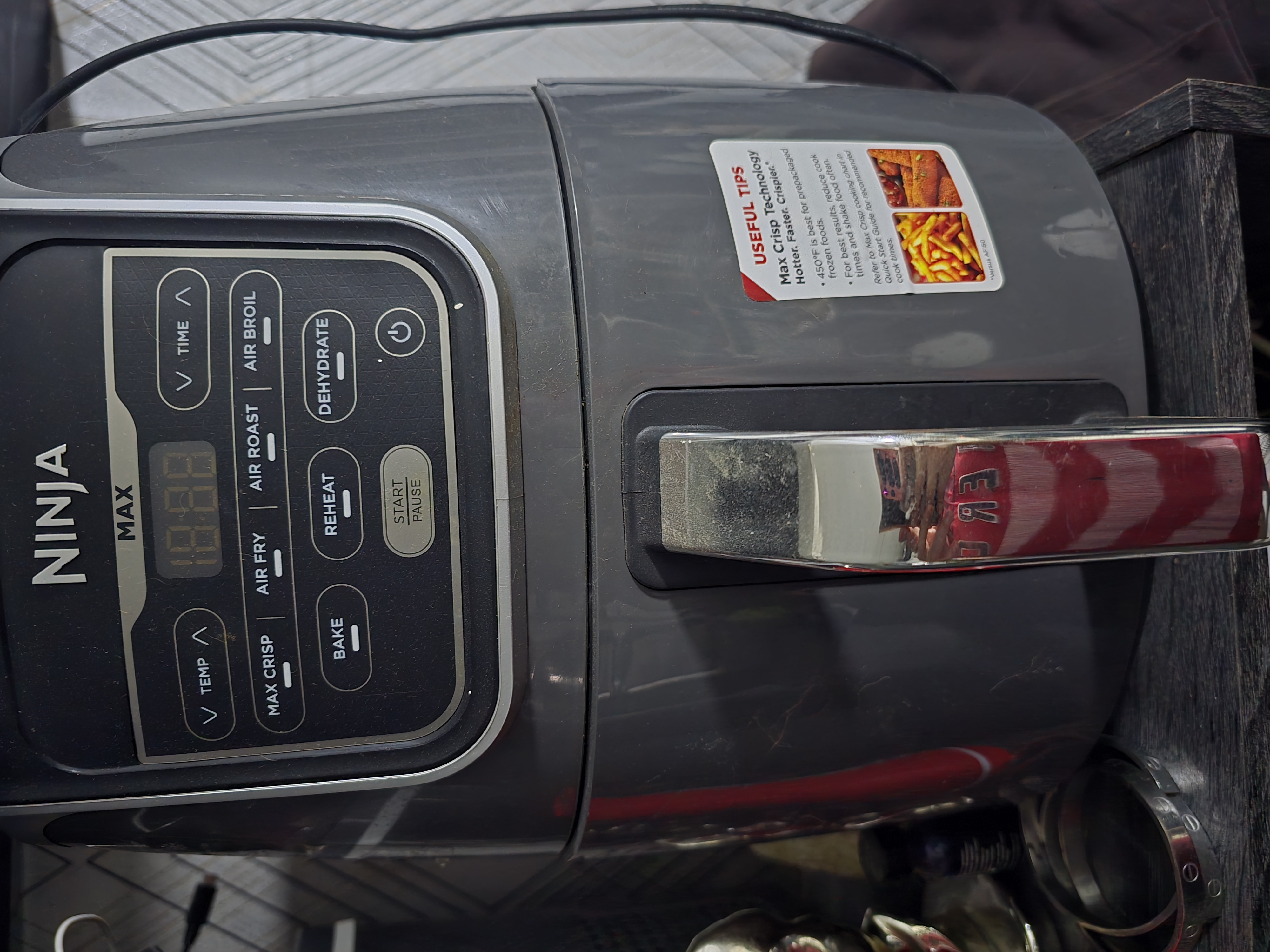 electrodomesticos - AIR FRYER MARCA NINJA GRANDE  0