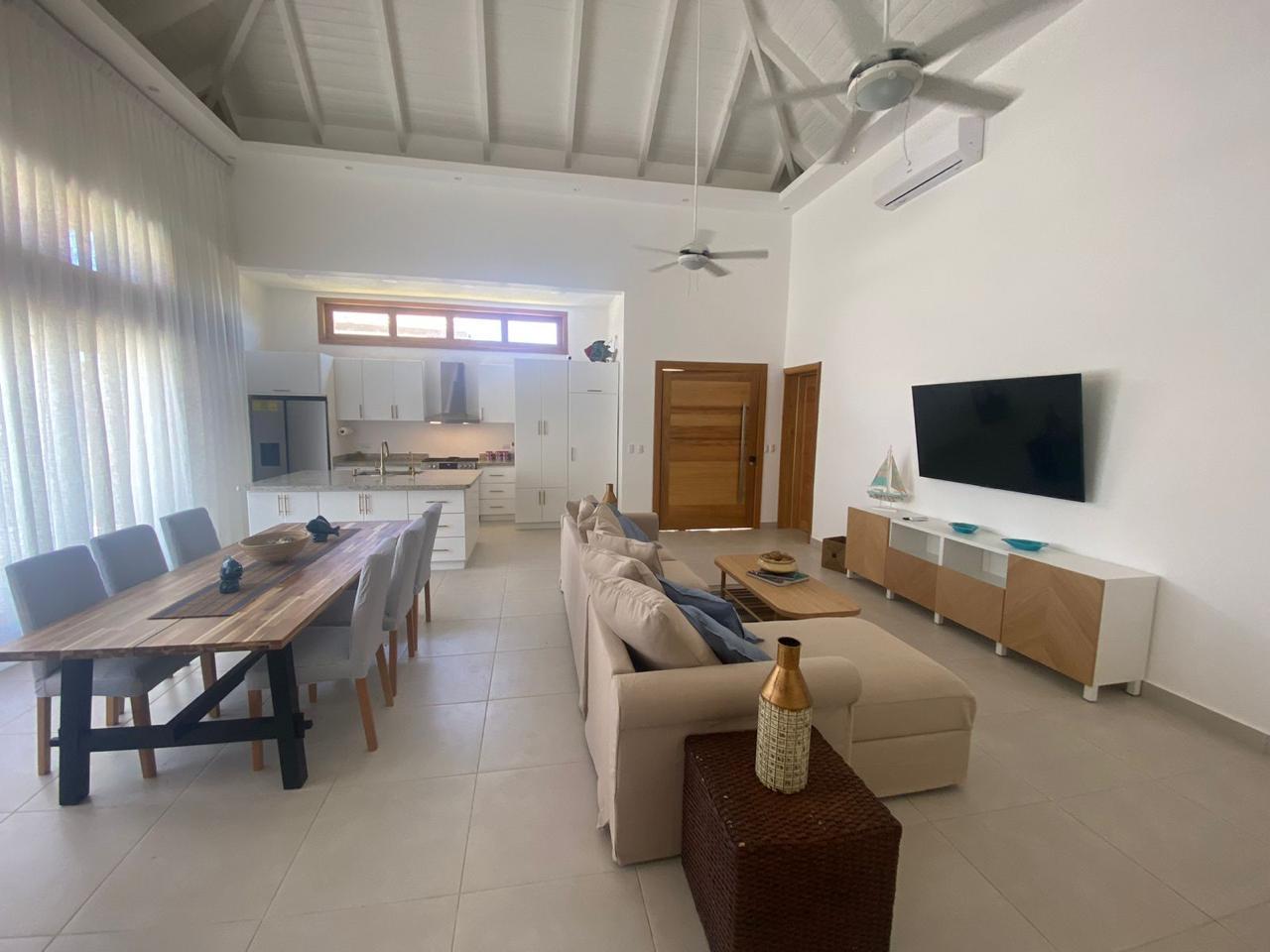 casas vacacionales y villas - Villa de 3hb,en Green village, cap cana 2