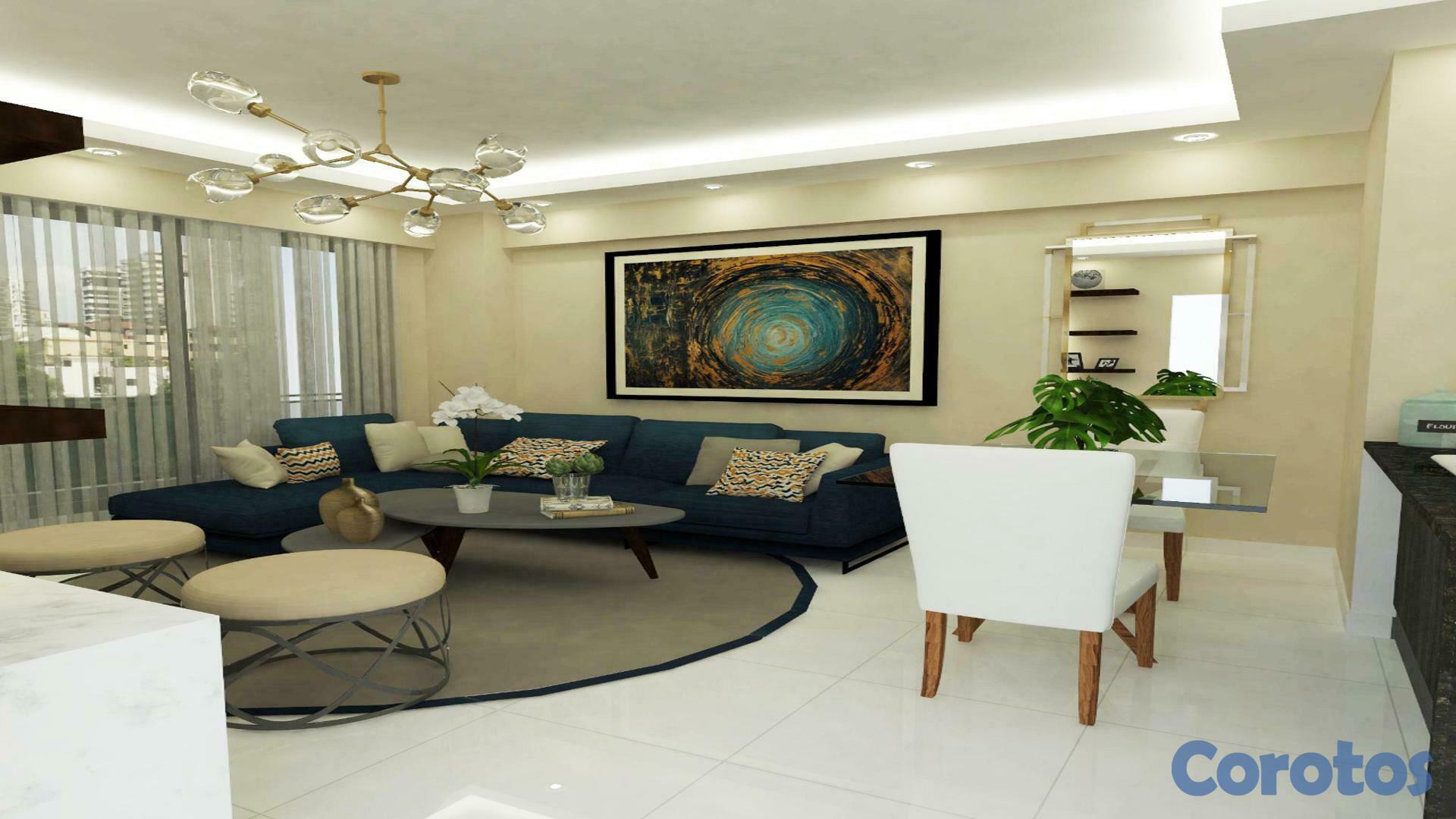 apartamentos - BELLO APARTAMENTO EN VENTA GAZCUE (G-05) 5