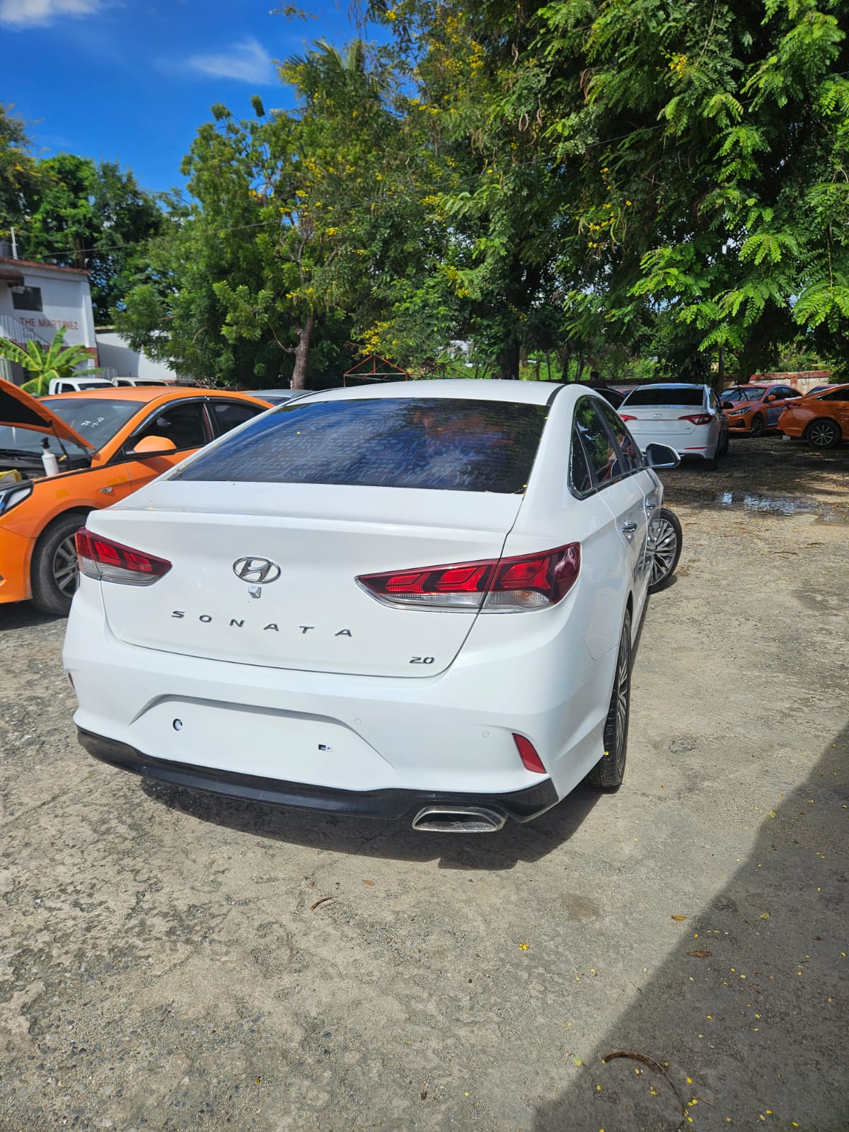 carros - HYUNDAI SONATA NEW RISE 2018 BLANCO 3