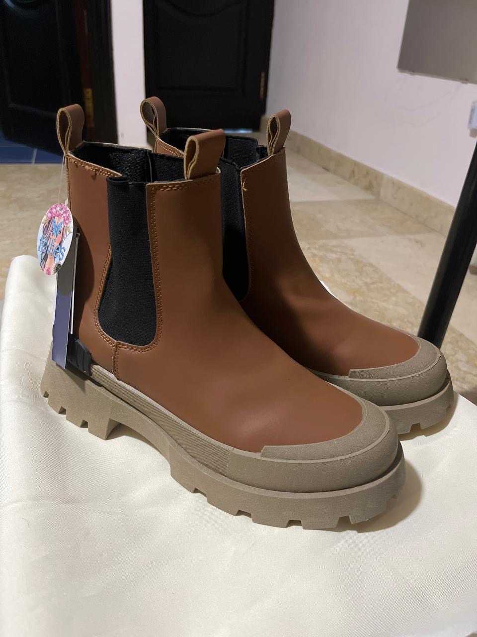 zapatos para mujer - Botas marrones 0