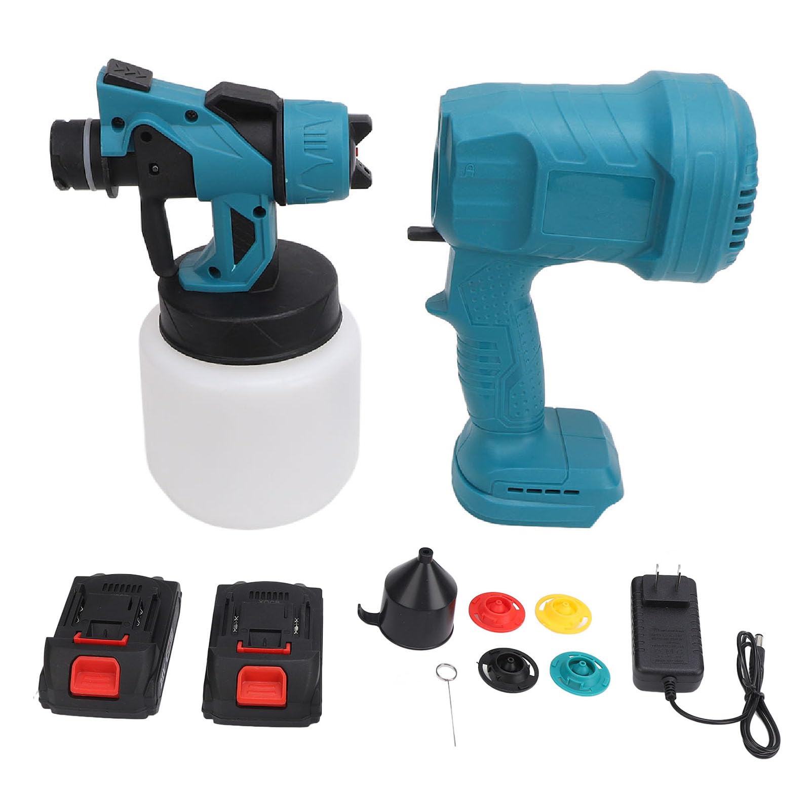 herramientas, jardines y exterior - La Pistola Atomizadora de Pintura Portátil [48V]  2