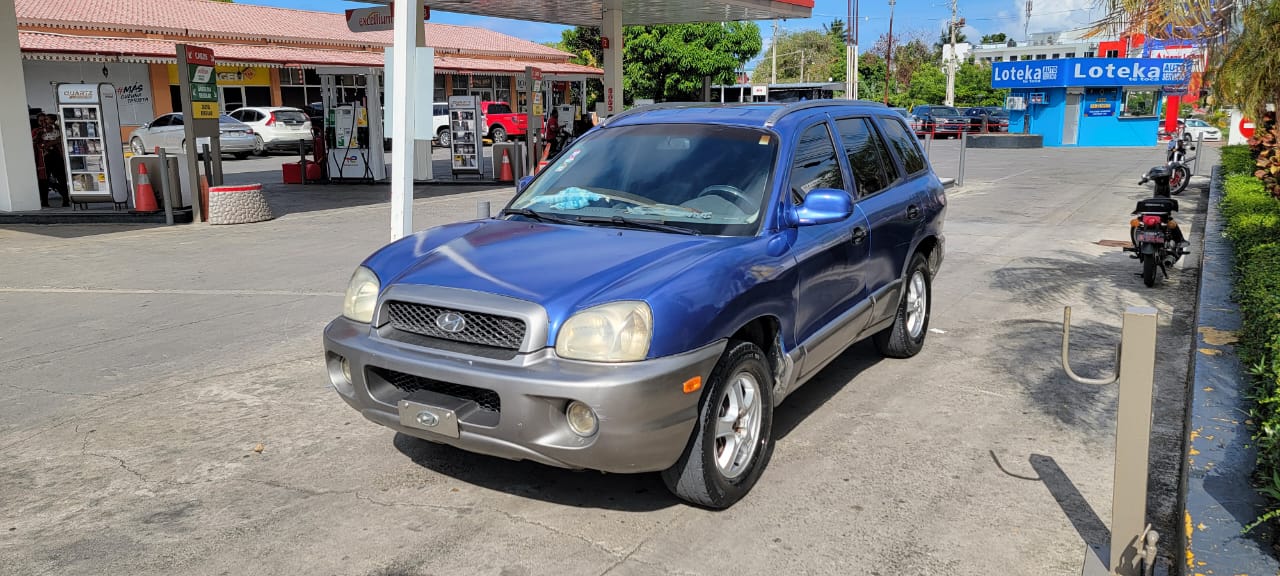 jeepetas y camionetas - Hyundai Santa Fe 2004 Gasolina/Gas 3