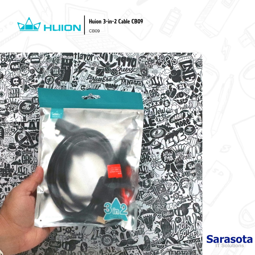 accesorios para electronica - Huion 3-in-2 Cable CB09