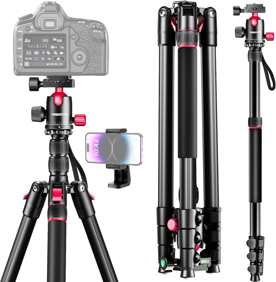 accesorios para electronica - Trípode Profesional - Para Camaras y Telefonos