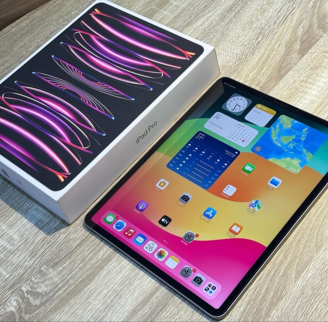 celulares y tabletas - Apple iPad Pro 2022 pant 12,9", Chip M2, 6th Gen, 1TB SSD, Cámara 12 Mp, Nueva 0