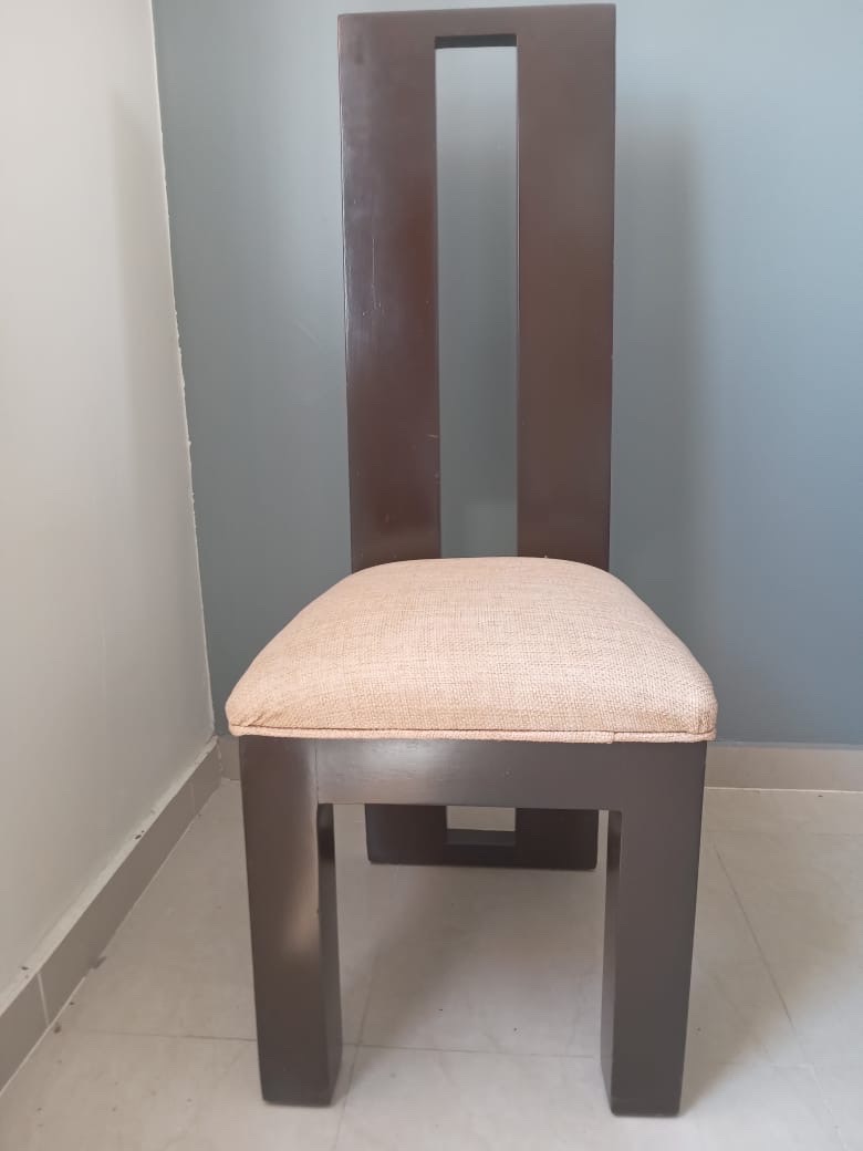 muebles y colchones - comedor 6 sillas, CAOBA, recien tapicado 8