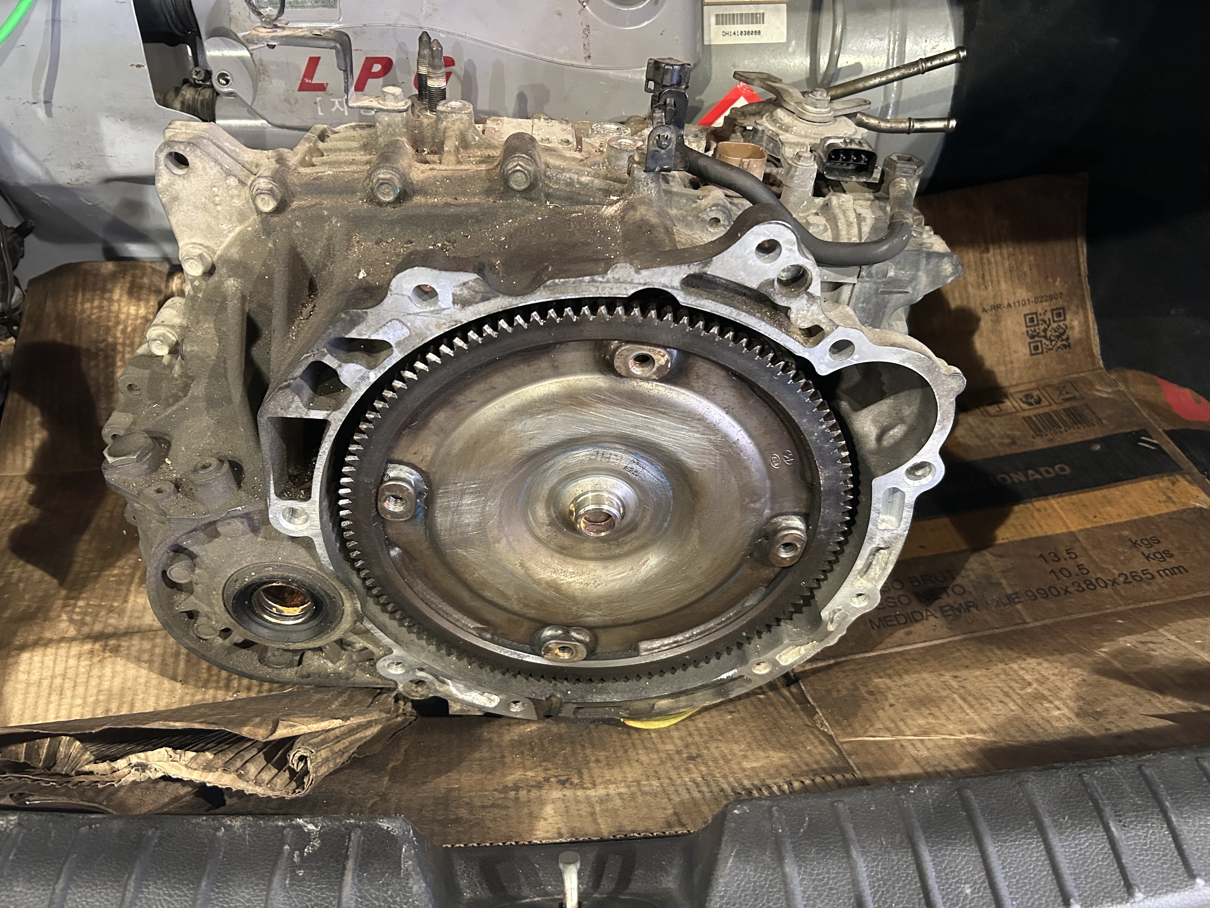 repuestos - transmision usada kia k5 2015  0