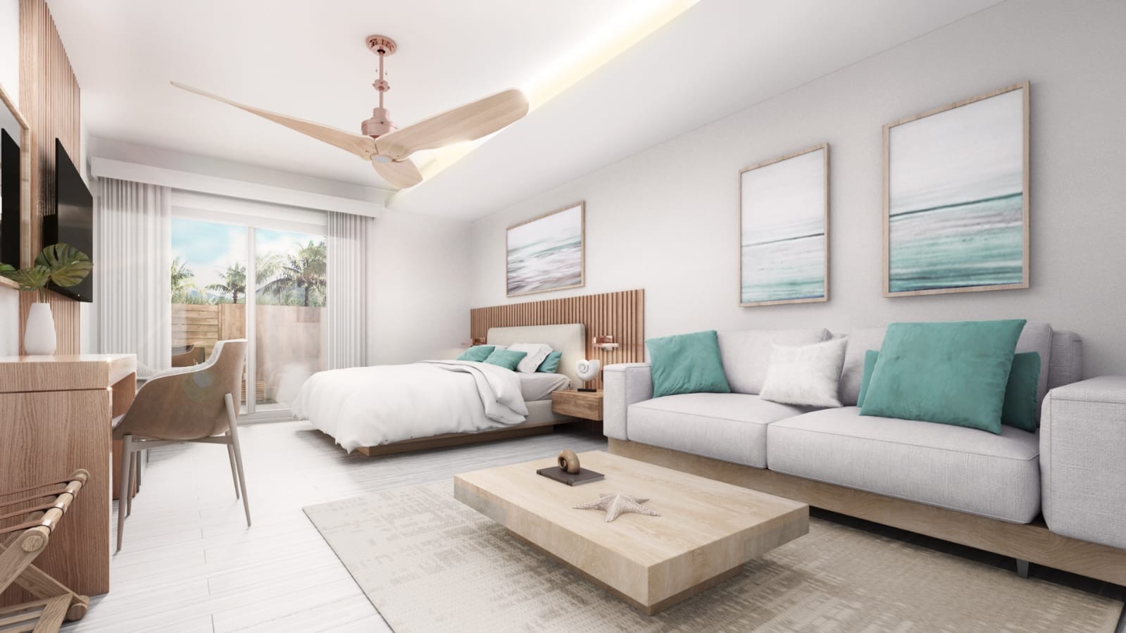 casas vacacionales y villas - Complejo Turistico de Apartamentos Hoteleros en Punta Cana  4