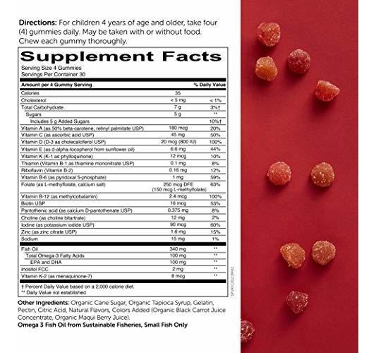 Salud y Equipamiento Médico - Vitaminas En Gomitas - Smartypants - Para Niños, X120 Und 1