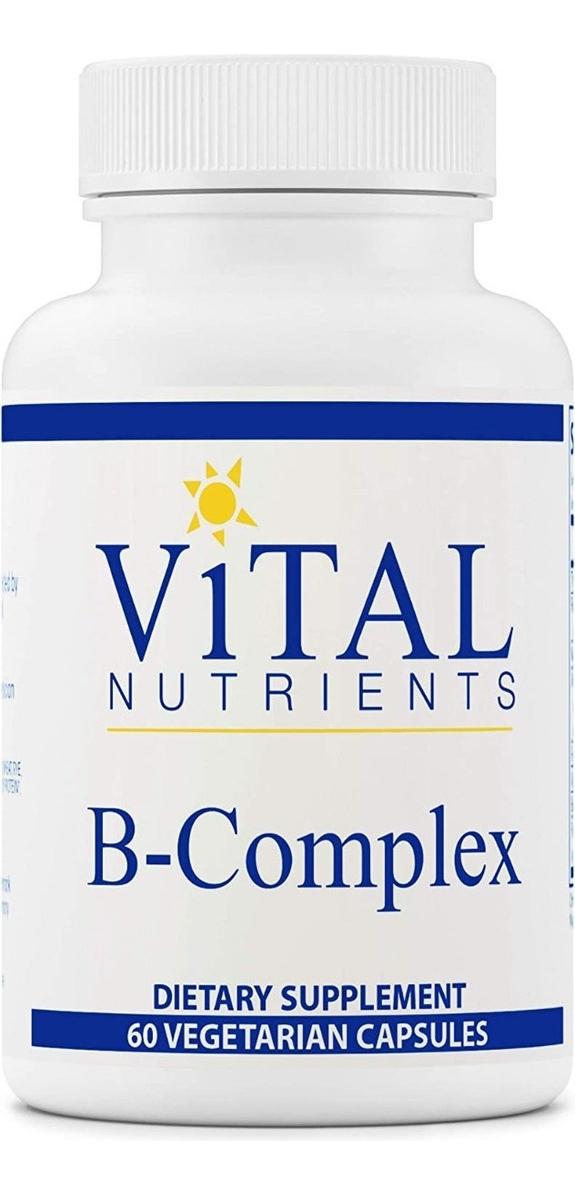 Salud y Equipamiento Médico - Complejo B 60 capsulas Vital Nutrient