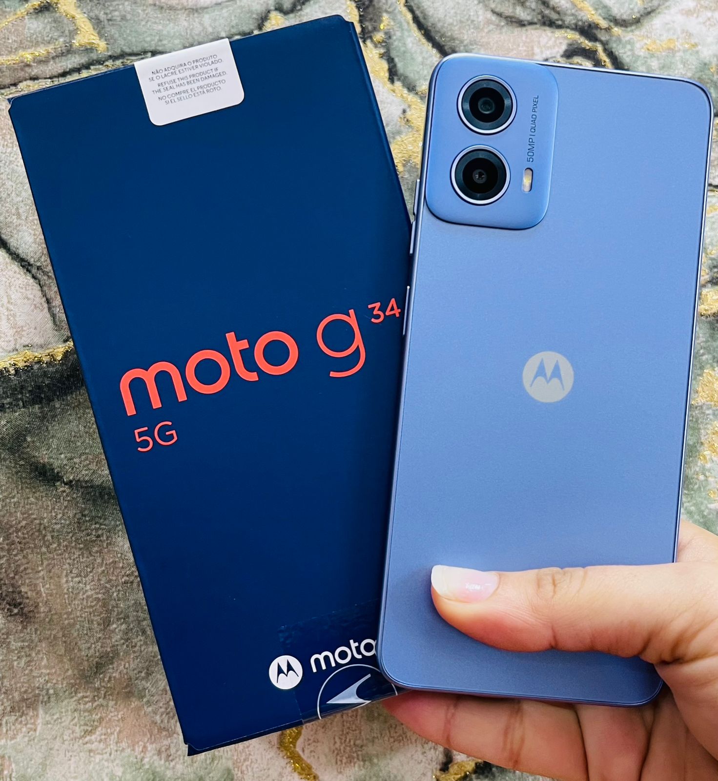 celulares y tabletas - Motorola G34 5G nuevo 