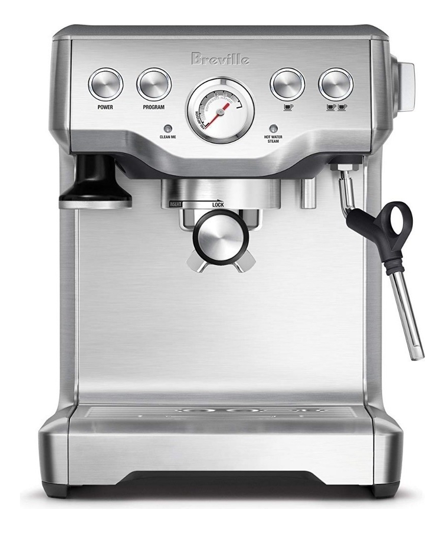 Salud y Equipamiento Médico - Cafetera Breville  Espresso Bes840xl Espumador Leche 1650 W