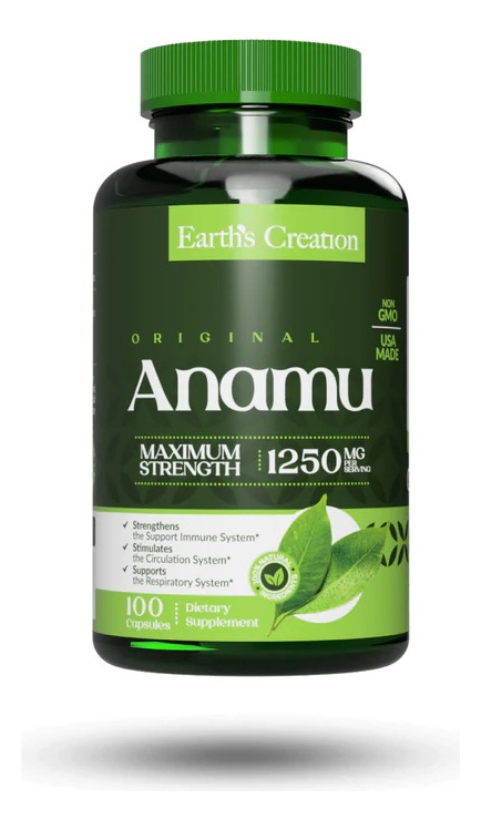 Salud y Equipamiento Médico - Anamu Earths Creation 1250 Mg - Un - Unidad A $2109 1
