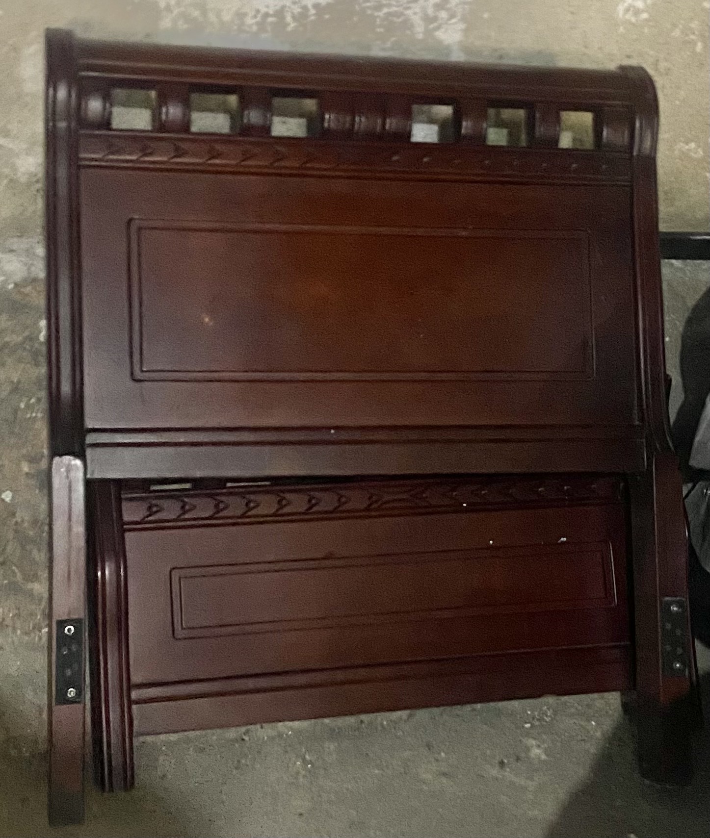 muebles y colchones - Cama Trineo Twin, incluye base y colchón 0