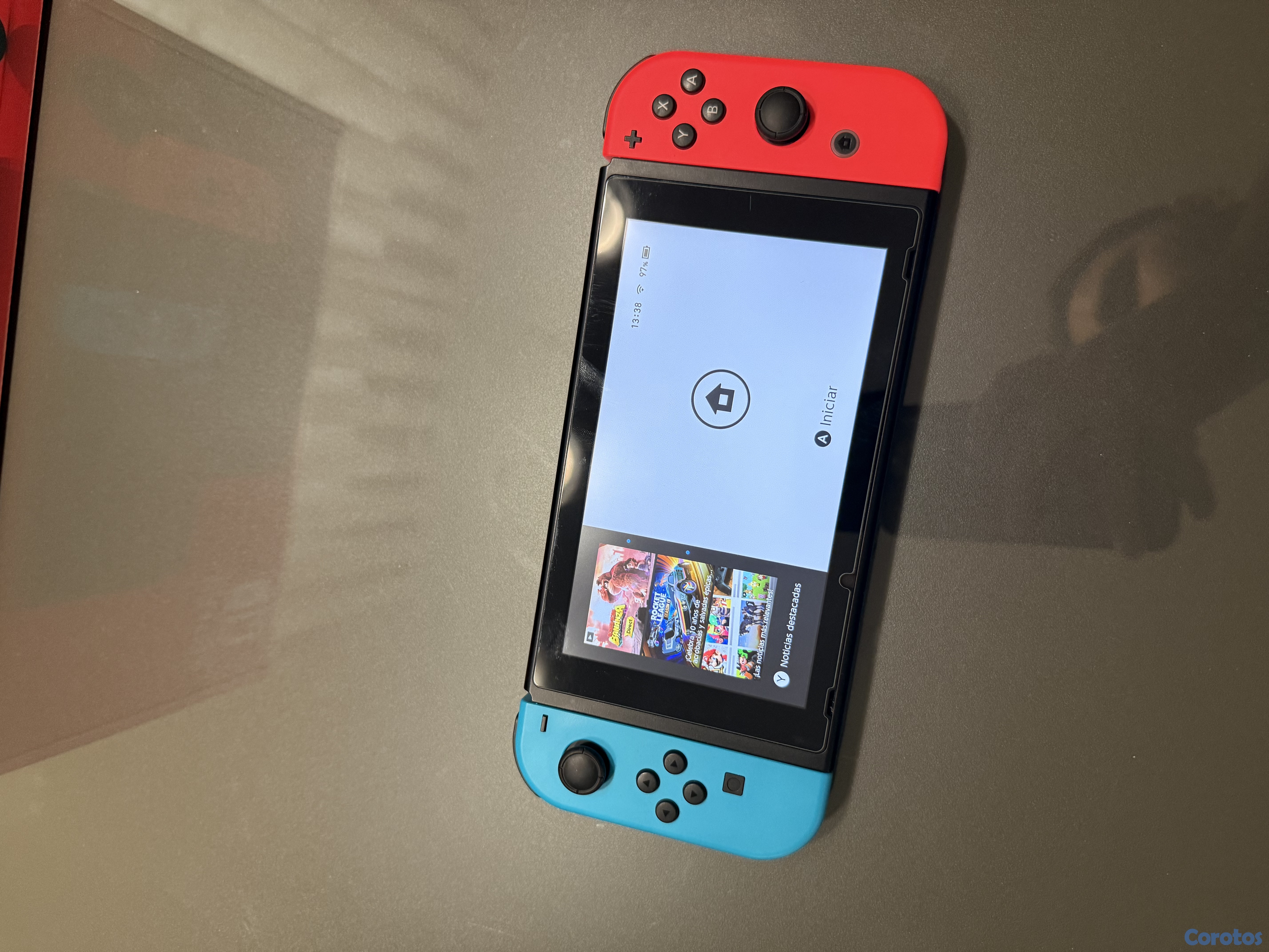 consolas y videojuegos - Nintedo Switch V2 Neon 3