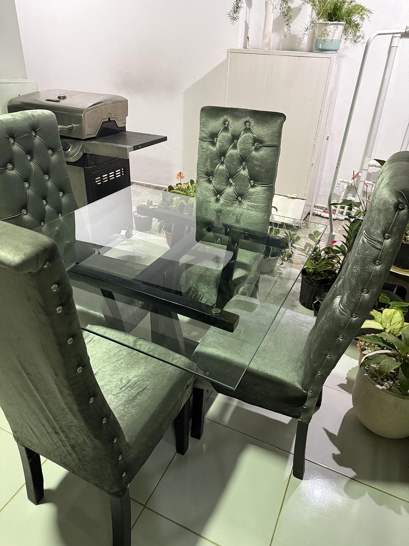 muebles y colchones - Juego de comedor  4
