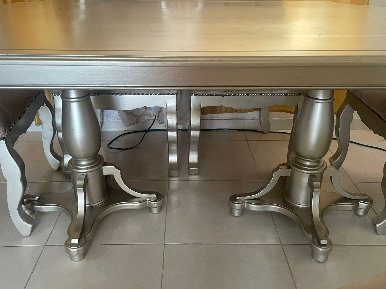 muebles y colchones - juego de comedor  3