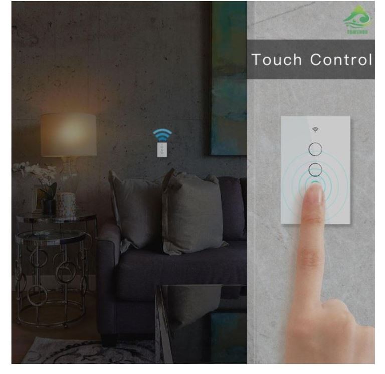otros electronicos - Interruptor WIFI 3 canales, contecta con Alexa y Google Home 4