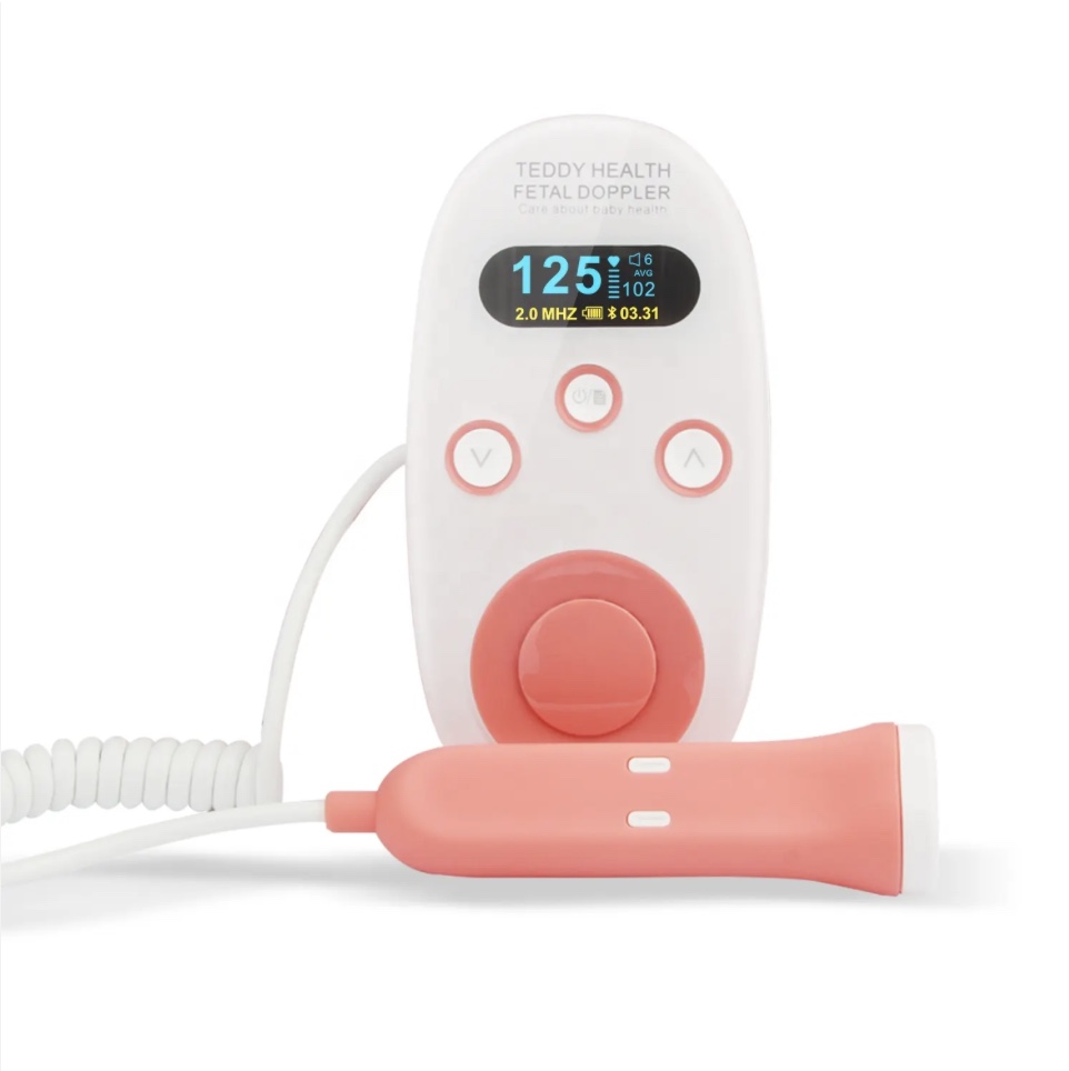 cuidado y nutricion - Doppler Detector ultrasónico frecuencia cardíaca fetal  3