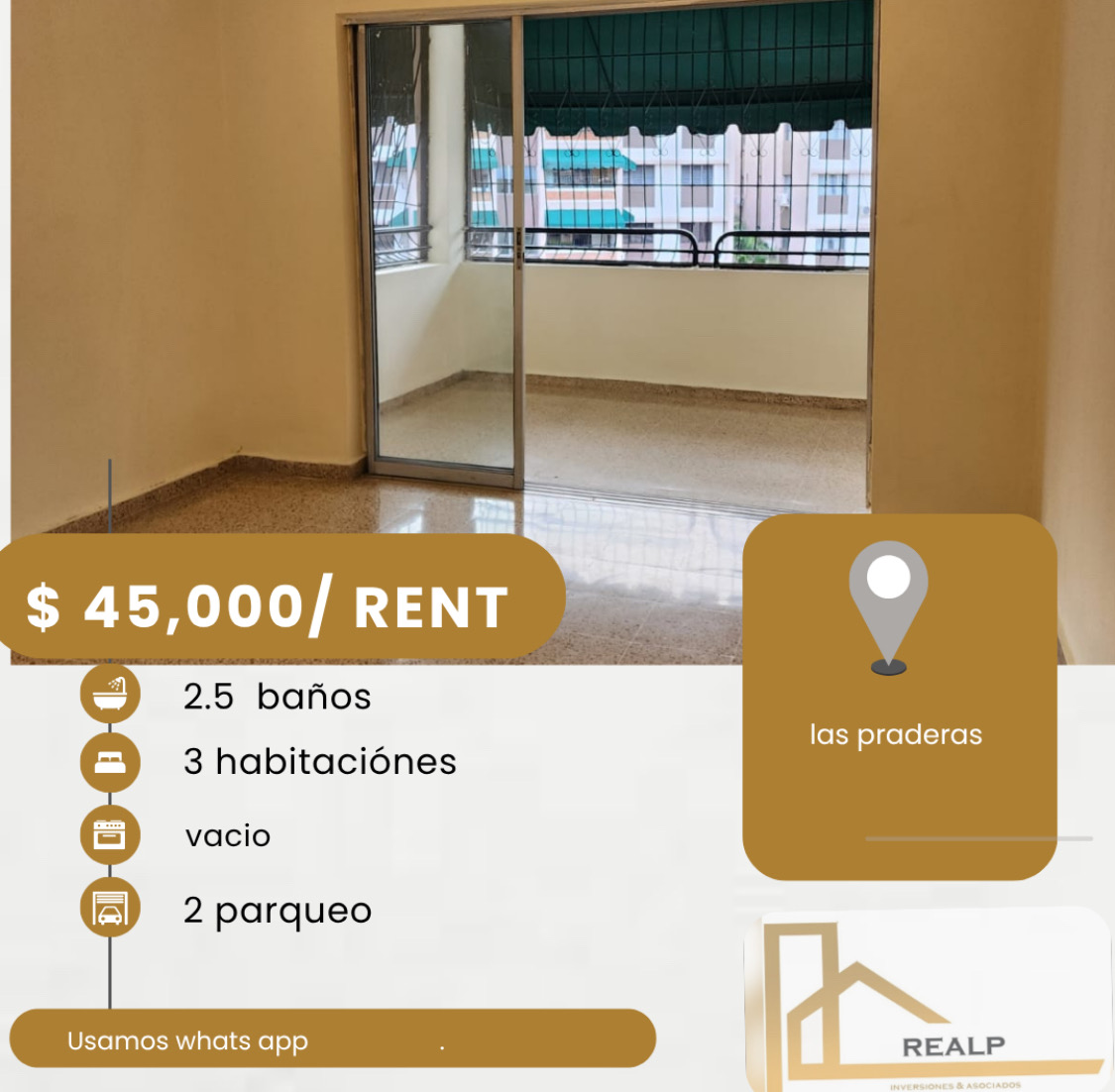 apartamentos - hermoso apartamento en los prados  0