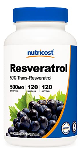 Salud y Equipamiento Médico - Resveratrol 0.017 Onzas; 120 Capsulas 1