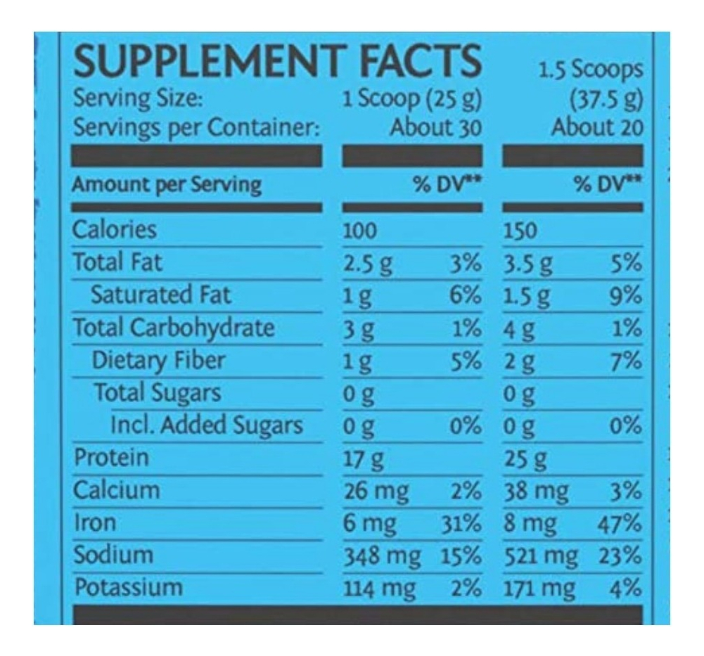 Salud y Equipamiento Médico - Proteina Vegana Sunwarrior 750g 2