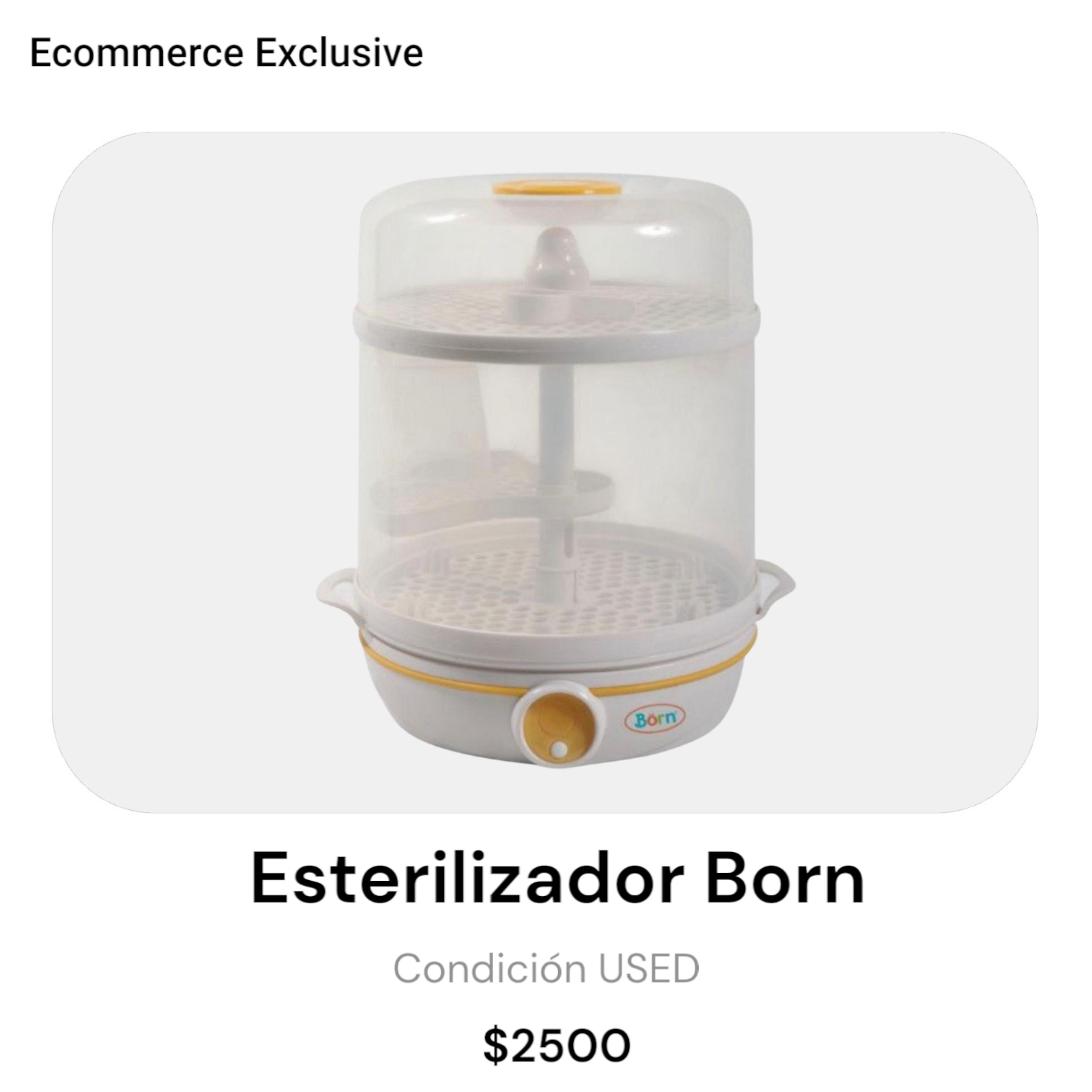 cuidado y nutricion - Esterilizadores nuevo y usado  2