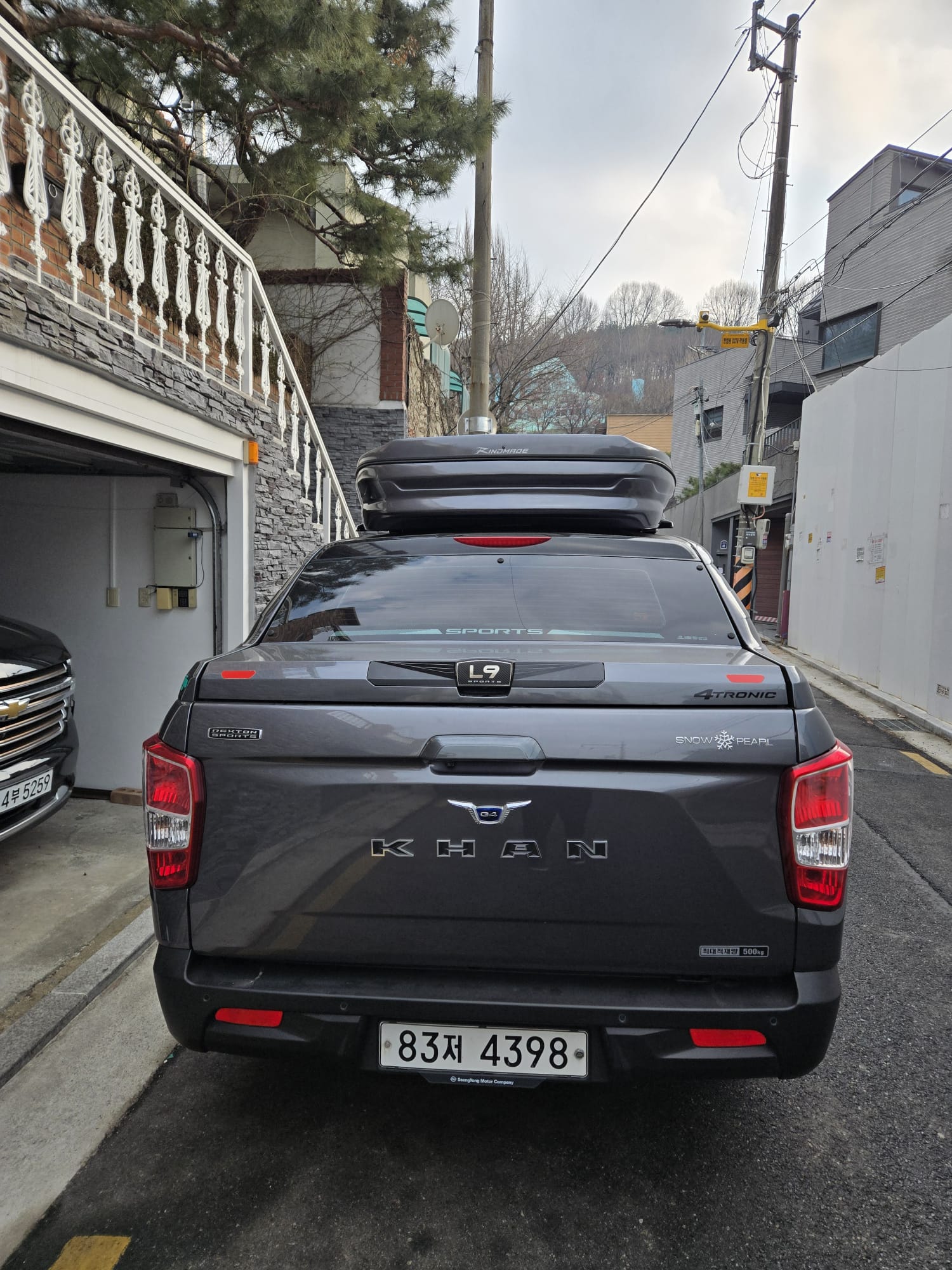 jeepetas y camionetas - KGM REXTON 2019 GRIS OSCURO DIESEL 1