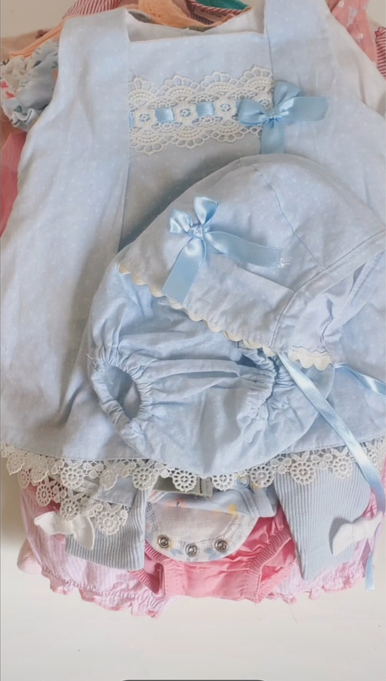 ropa y zapatos - Lote de ropa de 100 piezas niña 0-6 meses 8500