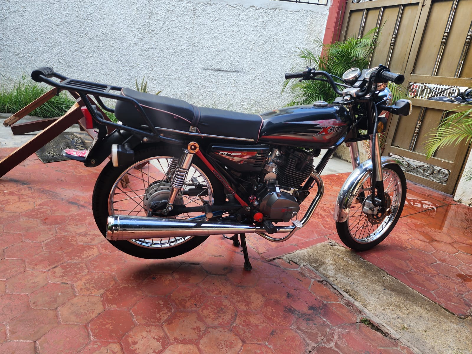 motores y pasolas - X-1000 CG-150 NEGRO 9