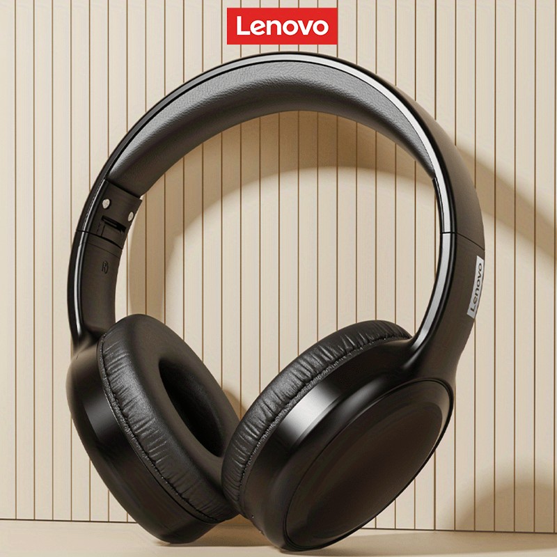 camaras y audio - Audífonos inalámbricos Lenovo negros con micrófono 0